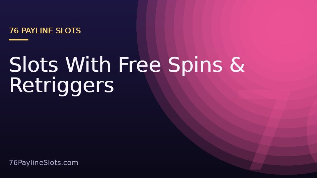 Slots With Free Spins & Retriggers